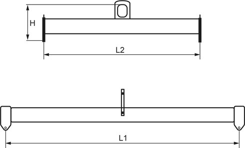 Løfteåg type H mål