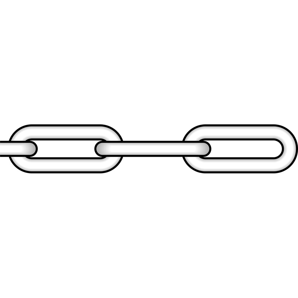Long Link Chain DIN 763 - Hot-dip galvanized