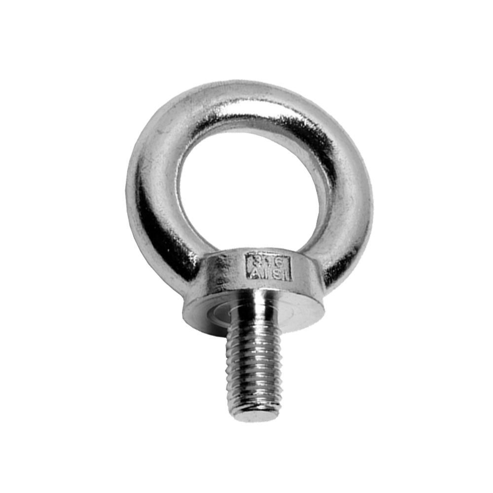 Rustfri ringskrue DIN 580