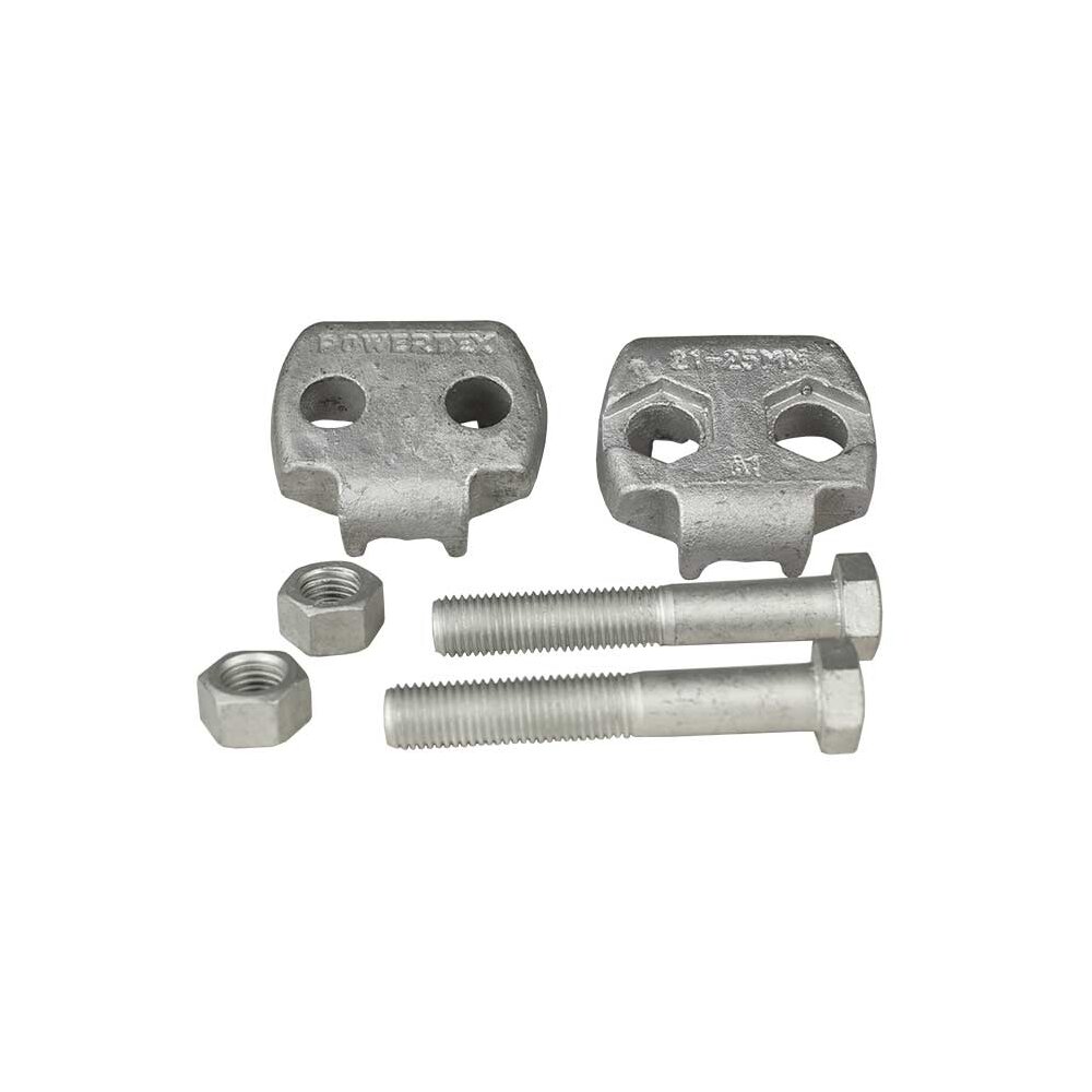 POWERTEX wirelås sæt består af disse dele