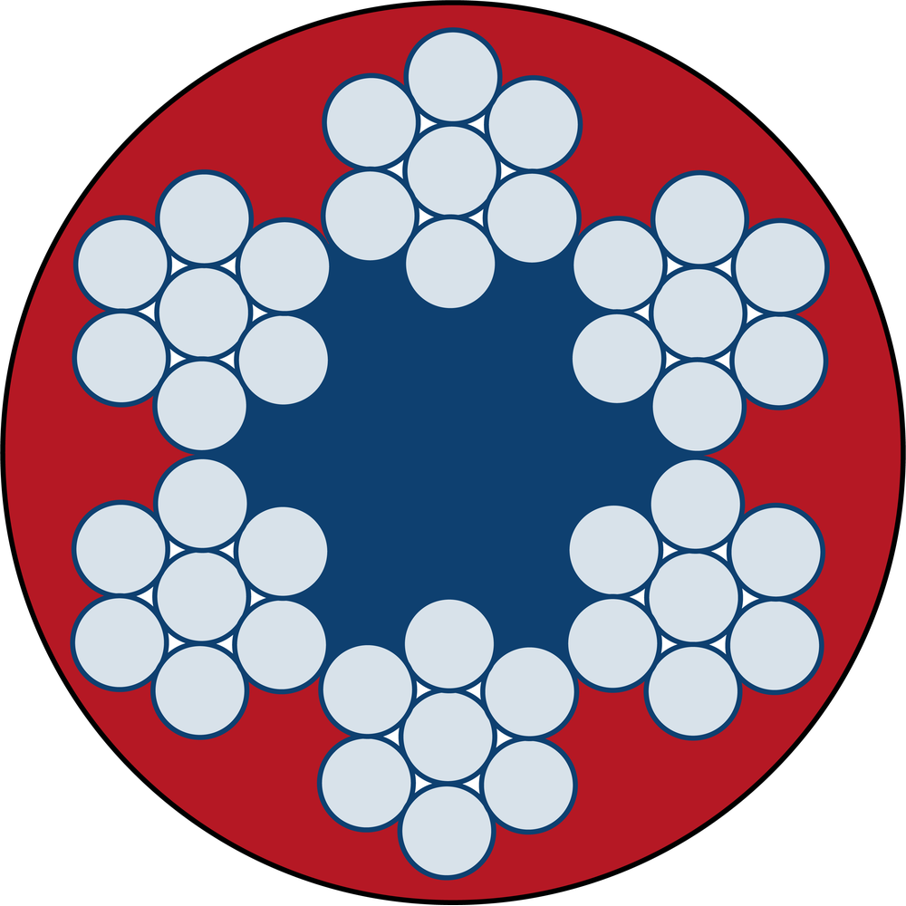 Stålwire ROPETEX S42 PVC