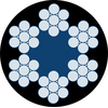 Stålwire ROPETEX S42 PVC