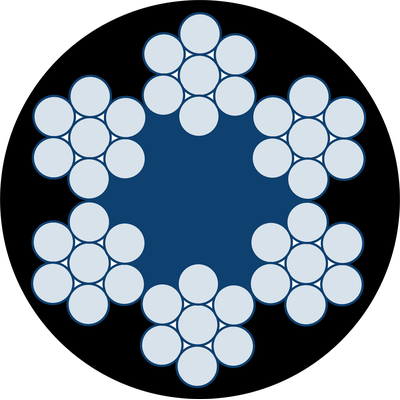 Stålwire ROPETEX S42 PVC