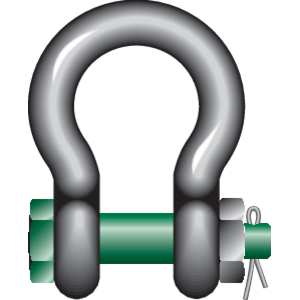Standard H-sjækkel Green Pin® G-4163
