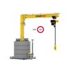 Flytbar svingkran MOBILUS MOB-PR | © CERTEX Danmark A/S