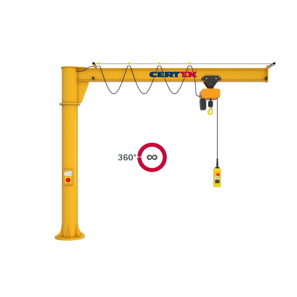 Column-mounted Jib Crane CERTEX PRIMUS PR