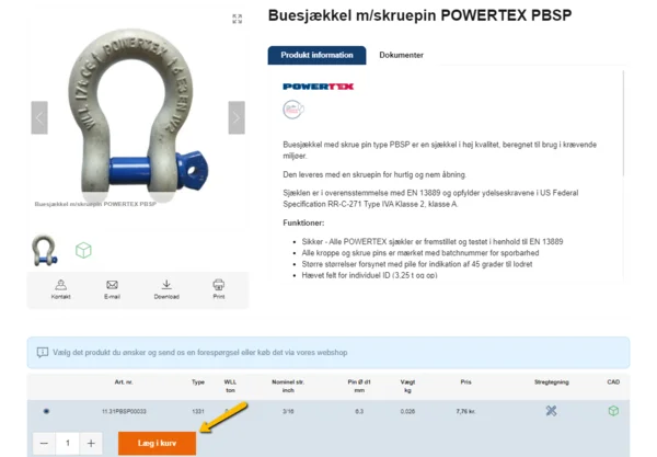 Hvordan bestiller jeg varer online?