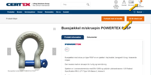 Hvordan bestiller jeg varer online?