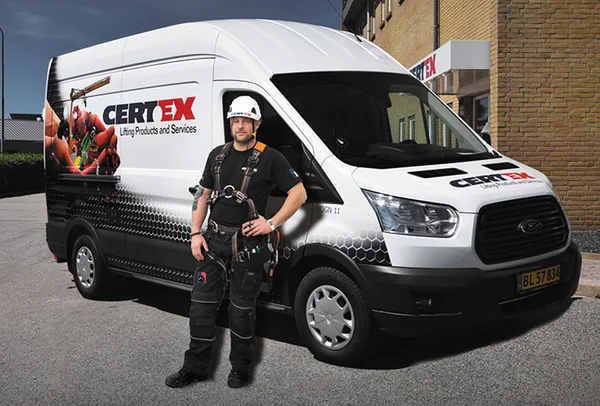 CERTEX Danmark A/S tilbyder kranservice