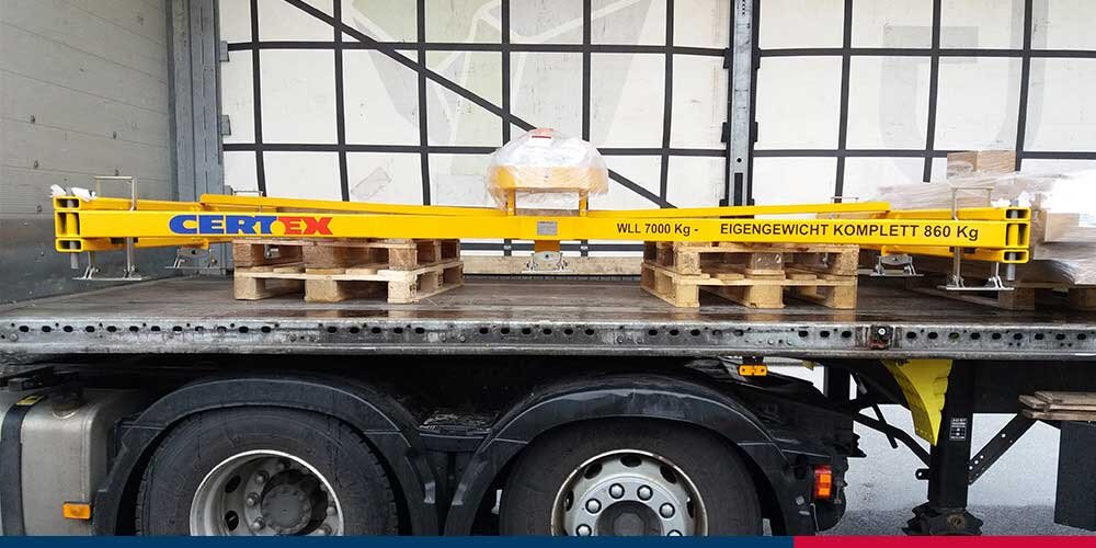 Magnet løfteåg | © CERTEX Danmark A/S Magnet løfteåg på vej | © CERTEX Danmark A/S