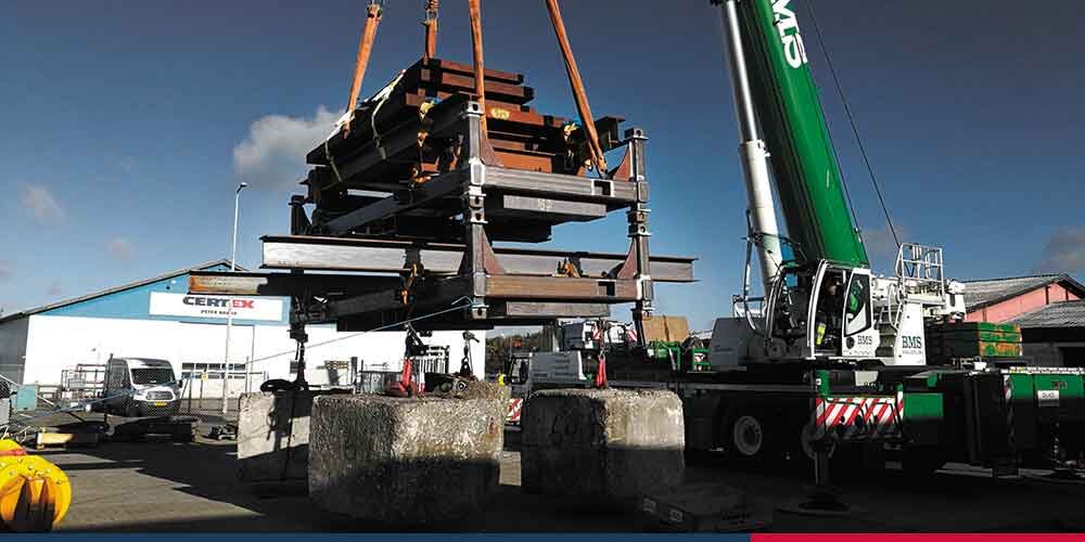 Load test 68 ton | © CERTEX Danmark A/S 68 ton load test | © CERTEX Danmark A/S