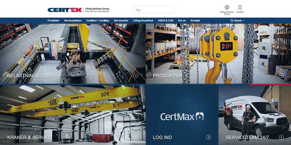 CERTEX Danmarks nye hjemmeside | © CERTEX Danmark A/S CERTEX Danmarks nye hjemmeside | © CERTEX Danmark A/S