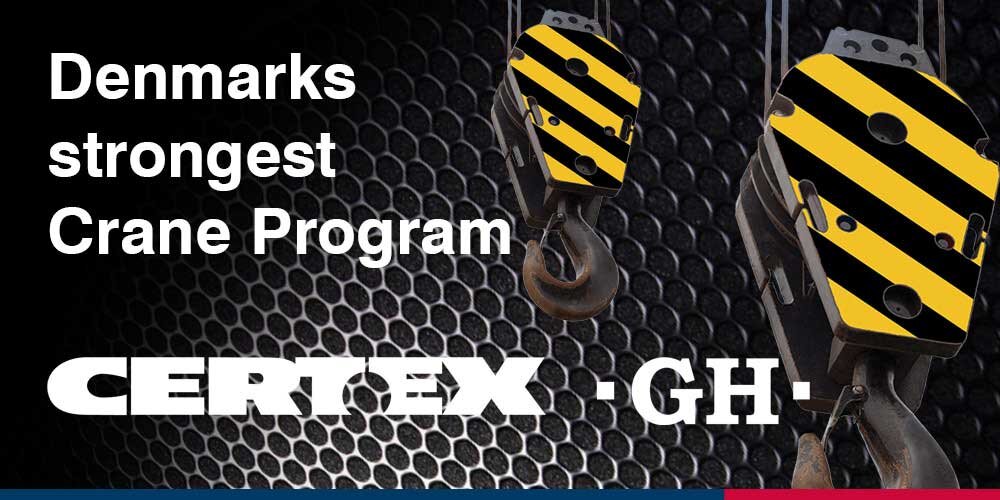 Denmarks strongest crane program | © CERTEX Danmark A/S Denmarks strongest crane program | © CERTEX Danmark A/S
