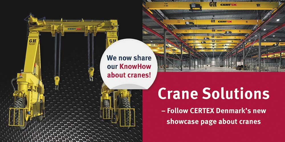 Crane Solutions showcase page | © CERTEX Danmark A/S Crane Solutions showcase page | © CERTEX Danmark A/S