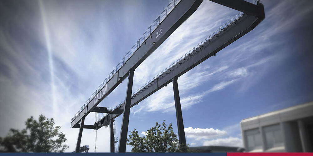 Portalkran til CRH Concrete | © CERTEX Danmark A/S Portalkran til CRH Concrete | © CERTEX Danmark A/S