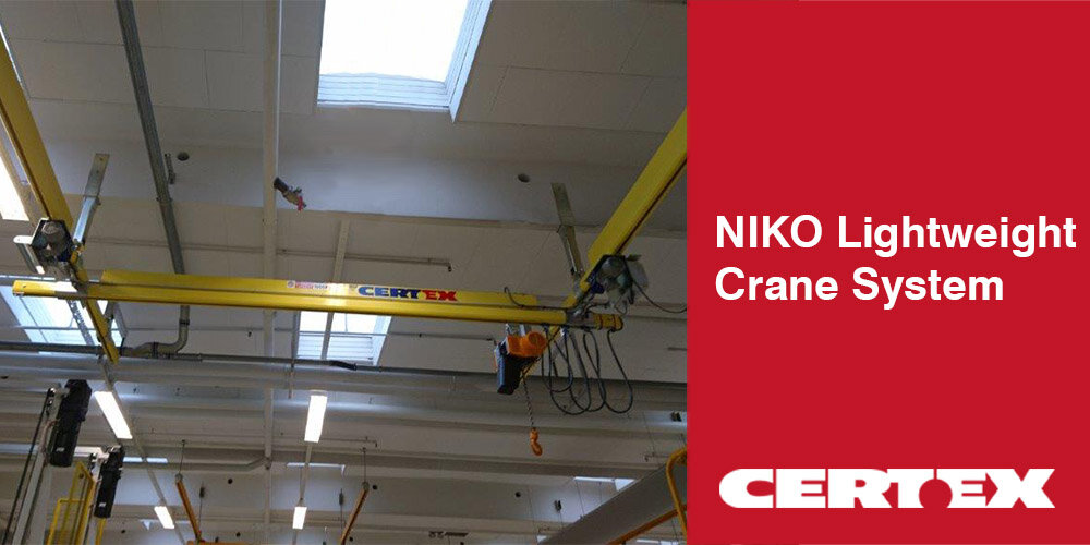 NIKO crane system | © CERTEX Danmark A/S NIKO crane system | © CERTEX Danmark A/S