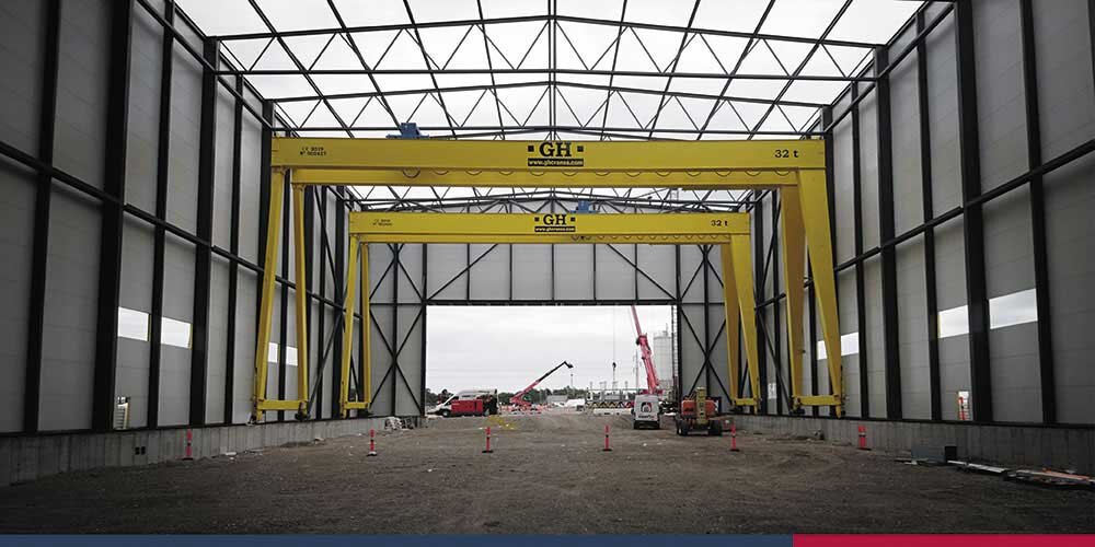 32T kraner til Storstrømsbroen | © CERTEX Danmark A/S 32T kraner til Storstrømsbroen | © CERTEX Danmark A/S