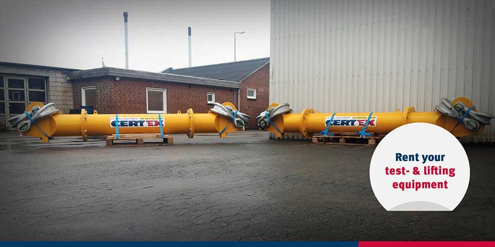 Rent your spreader beam from us | © CERTEX Danmark A/S