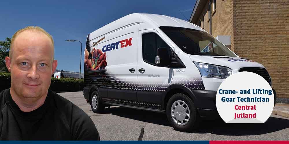 New Crane- and Lifting Gear Technician for the Central Jutland | © CERTEX Danmark A/S