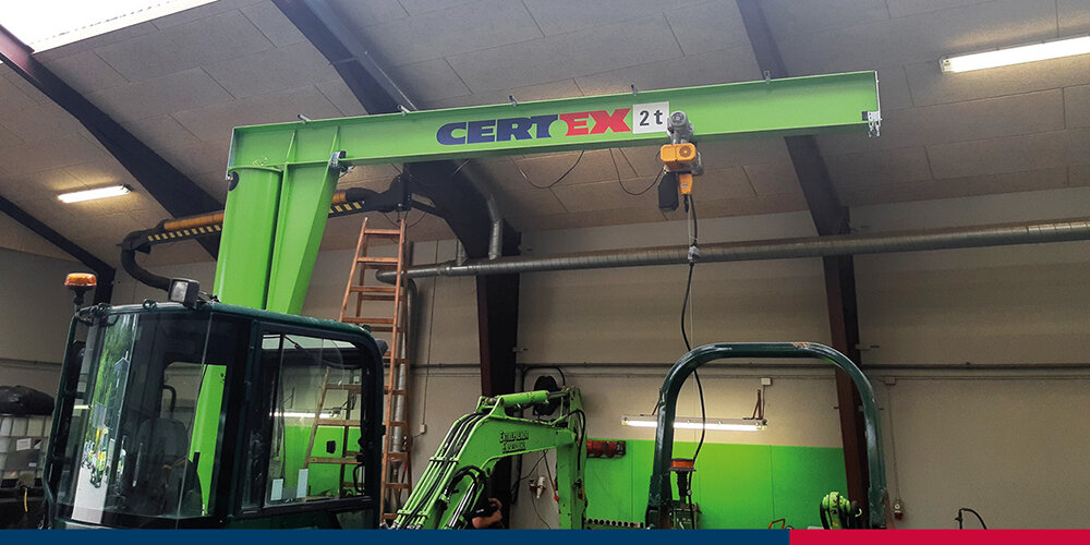 © CERTEX Danmark A/S Svingkran Meister M til Hans Frisesdahl A/S | © CERTEX Danmark A/S