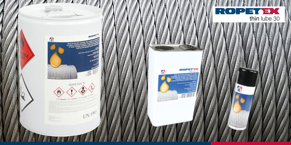 thin lube 30 Ropetex thin lube 30 smøremiddel til stålwire