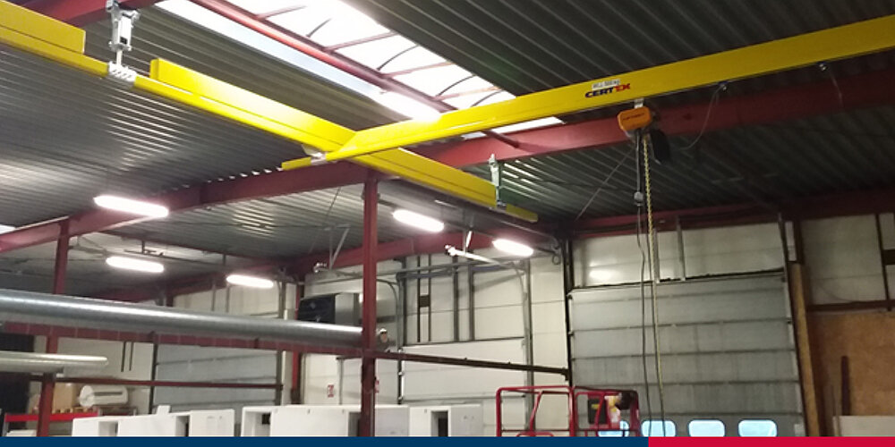 CERTEX-NIKO letskinne kran til Hybridgenerator | © CERTEX Danmark A/S CERTEX-NIKO letskinne kran til Hybridgenerator | © CERTEX Danmark A/S