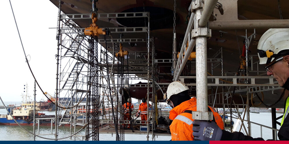 We rent our air chain hoists | © CERTEX Danmark A/S We rent our air chain hoists | © CERTEX Danmark A/S
