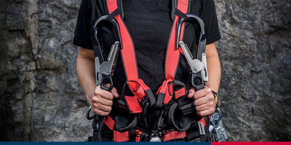 Work safely with fall protection equipment | © Jenny Thörnberg Fall protection equipment | © Jenny Thörnberg