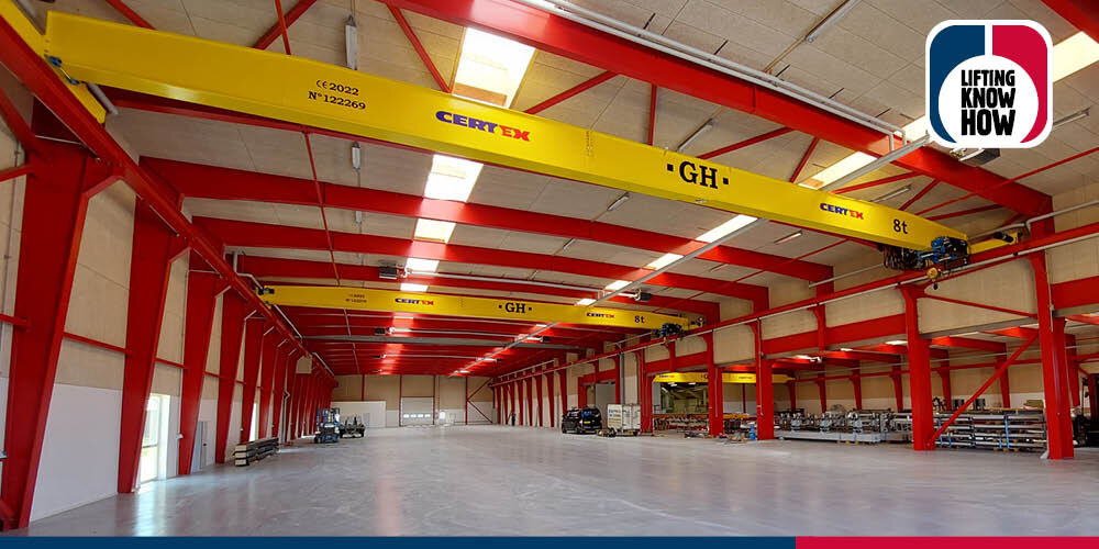 © CERTEX Danmark A/S Kallesoe Machinery vælger CERTEX-GH kraner til deres nye produktionshaller | © CERTEX Danmark A/S