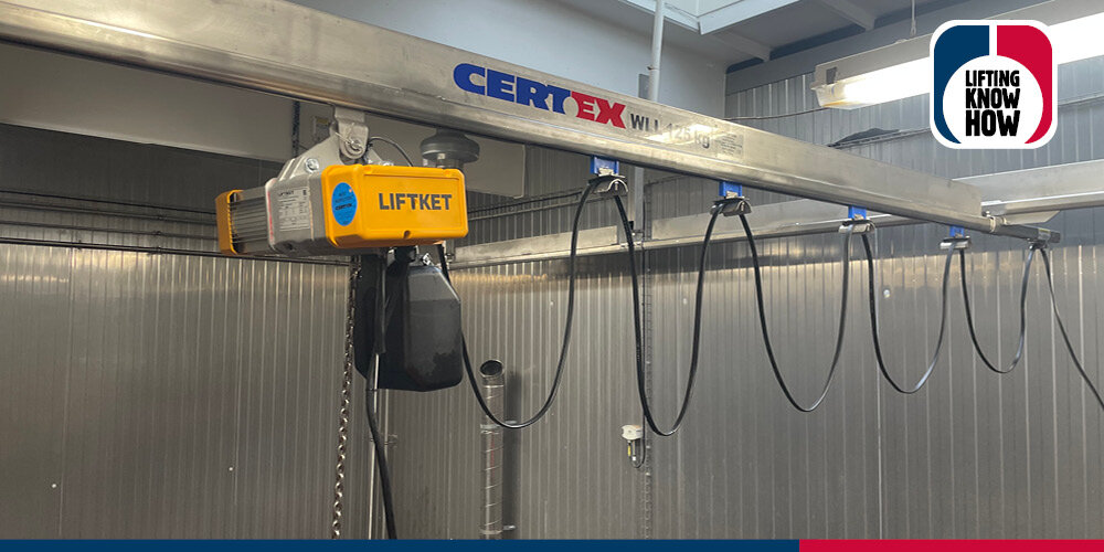 Letskinne traverskran til Kohberg Bakery | © CERTEX Danmark A/S Letskinne traverskran til Kohberg Bakery | © CERTEX Danmark A/S